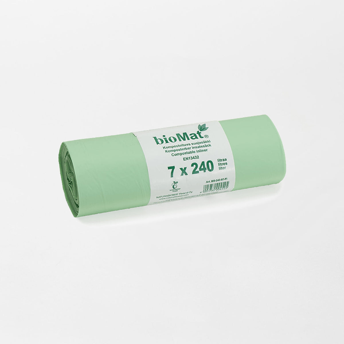 Bioska biojätesäkki 240l (7kpl/rll, 10rll/ltk)