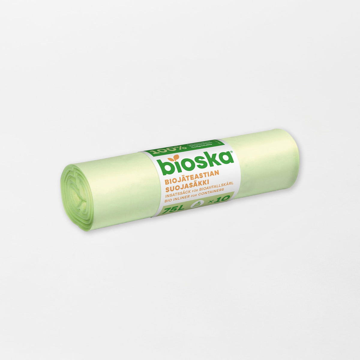 Bioska biojätesäkki 75l (10kpl/rll, 20rll/ltk)