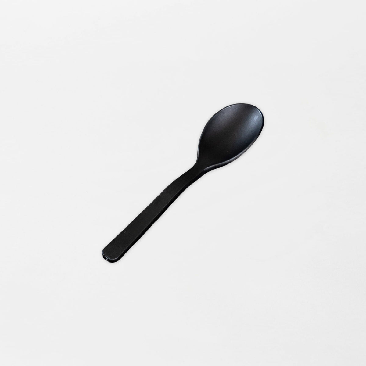 Gray reusable coffee spoon 14cm, PP plastic (2000pcs/box)