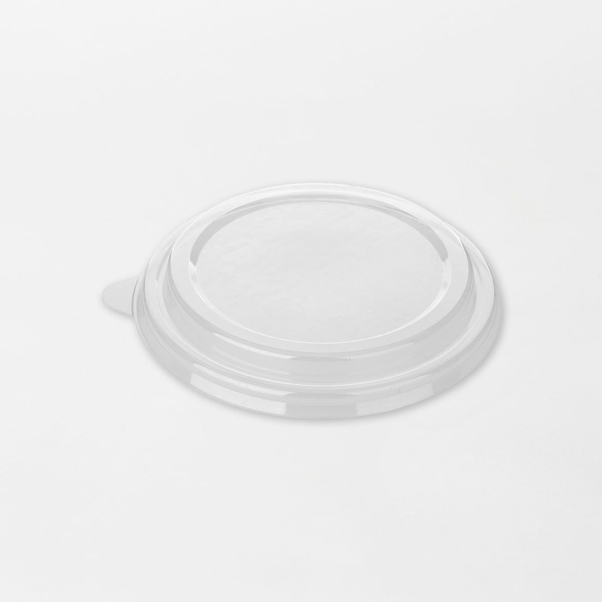 Pyöreän kartonkikulhon muovikansi Ø185mm 750-1100ml (800kpl/ltk)