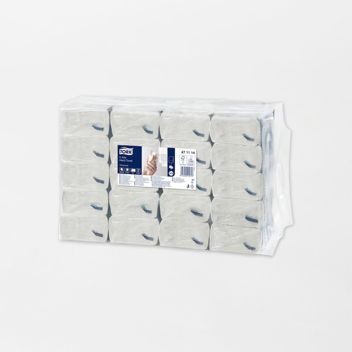 Tork käsipyyhe C-taitto H3 valkoinen (2400kpl/sk)
