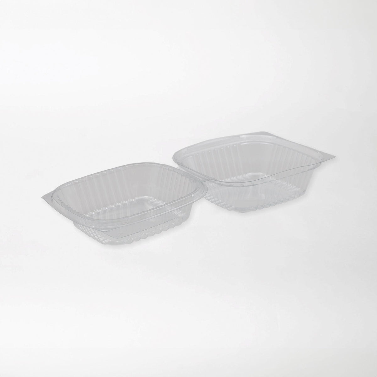 Bagelrasia saranakannella läpinäkyvä 155x150x80mm PET-muovi - Kuatro