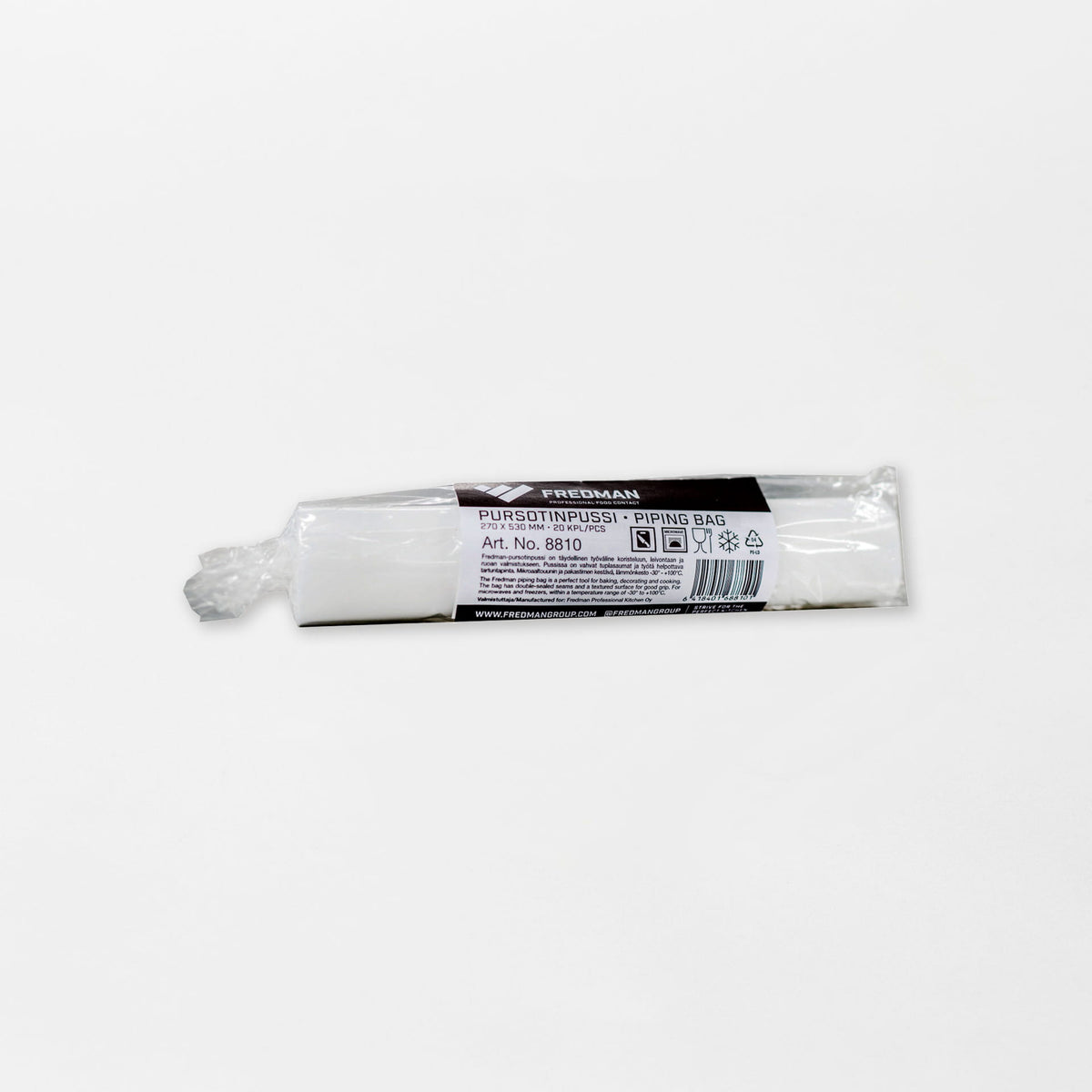 Fredman pursotinpussi 270x530mm (120kpl/ltk)
