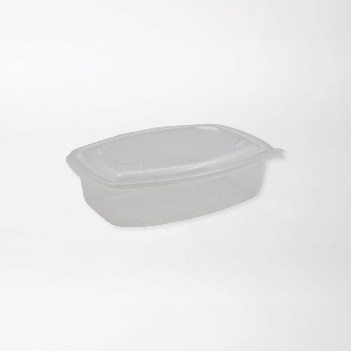 Hotty neliskanttinen saranakansirasia kirkas 1500ml PP-muovi - Kuatro
