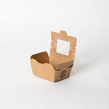 Kartonkinen saranakansirasia "take food away" 250ml (300kpl/ltk)