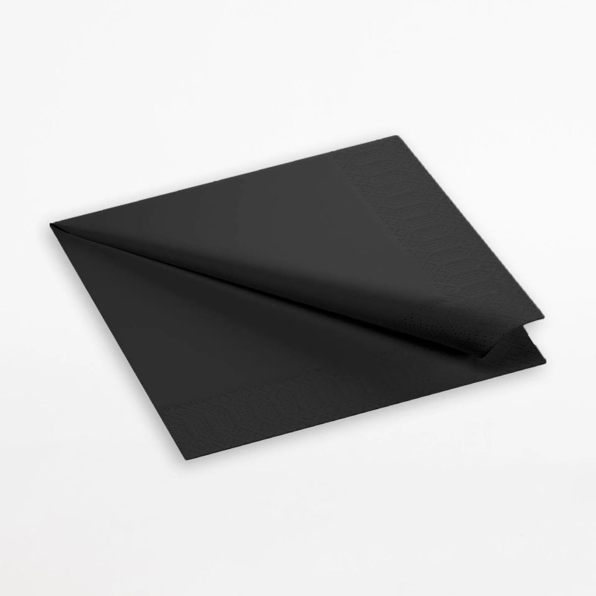 Lautasliina musta 40x40cm 1/4 taitto (2000kpl/ltk)