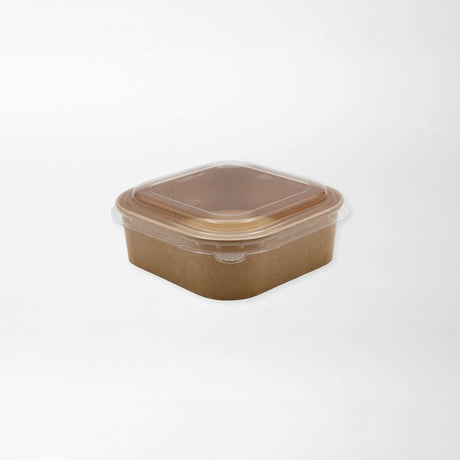 Neliskanttinen kartonkikulho 1000ml - Kuatro