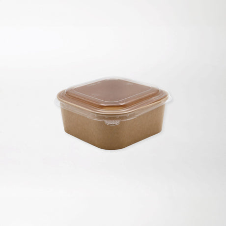 Neliskanttinen kartonkikulho 1200ml - Kuatro