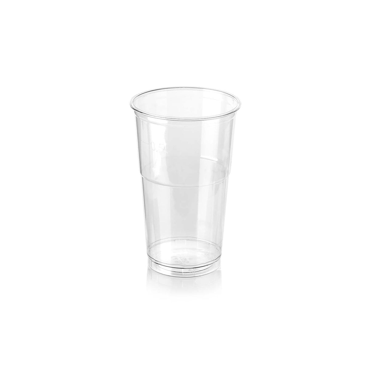 Muovilasi 500ml rPET-muovi Ø95mm (800kpl/ltk)