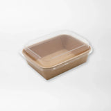 QUAD-kartonkikulhon PET-kansi 900ml (300kpl/ltk)