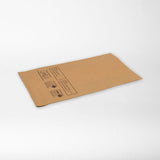 Sealable grill bag with window, brown, 200x70x350mm (500pcs/box)