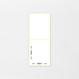 Vaakaetiketti 58x74mm (500kpl/rll, 60rll/ltk)