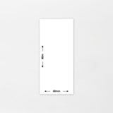 Vaakaetiketti linerless 58mm x 80m (30rll/ltk)